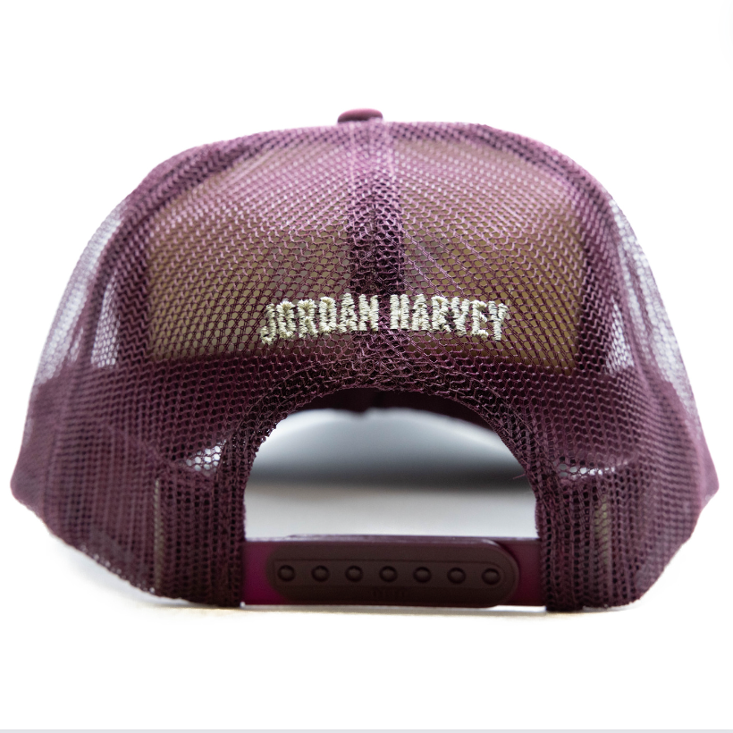 Lucky No. Seven Hat - Crimson