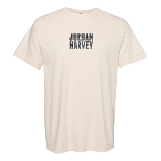 Jordan Harvey Logo Tee - Ivory